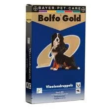 Bolfo Gold vlooienmiddel hond 400 > 25 kg 4 pipetten