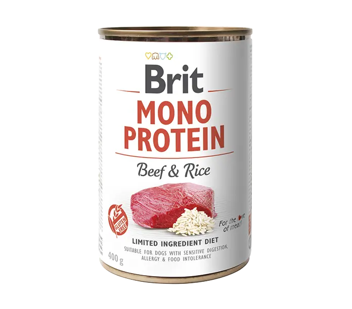 Brit Mono Protein Beef & Rice 400 gram
