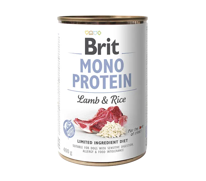 Brit Mono Protein Lamb & Rice 400 gram