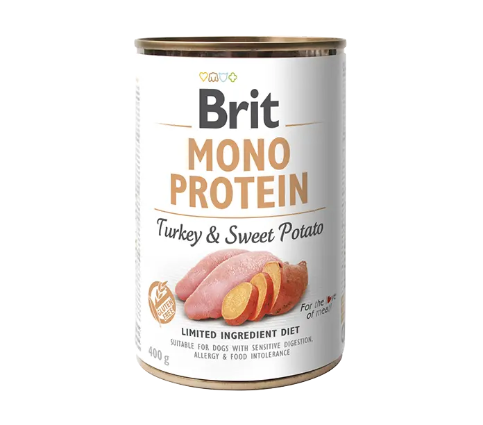 Brit Mono Protein Turkey & Sweet Potato 400 gram