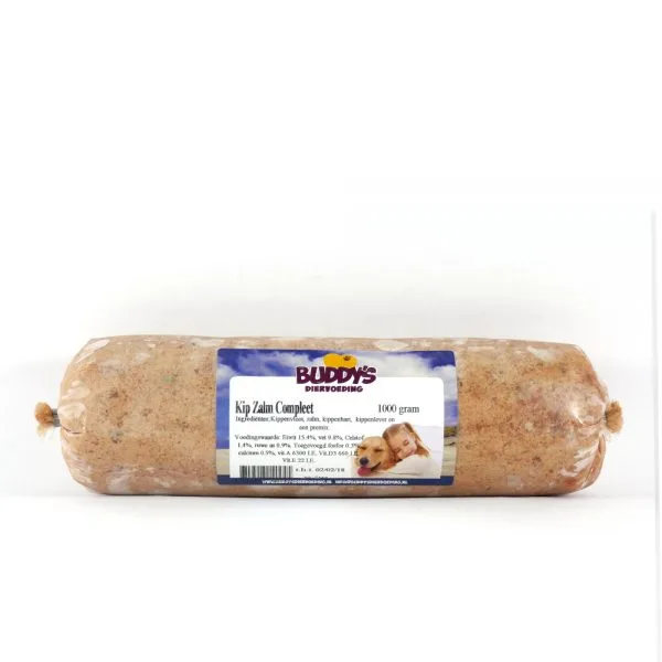 Buddy's kip/zalm compleet 1 kg