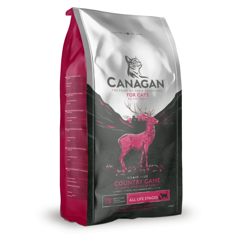 Canagan Grain Free Cat Country Game 4 kg