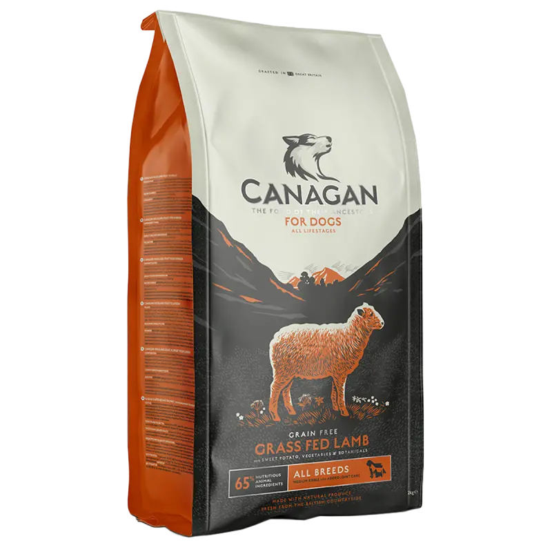 Canagan Grain Free Dog Grass Fed Lamb 12 kg