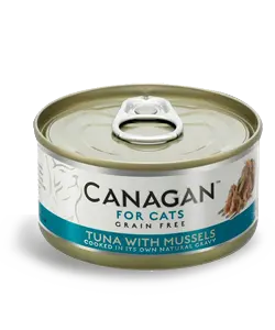 Canagan Ocean Tuna with Mussels natvoer 75 gram