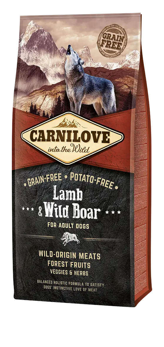 Carnilove Grain Free Lamb & Wild Boar Adult 12 kg