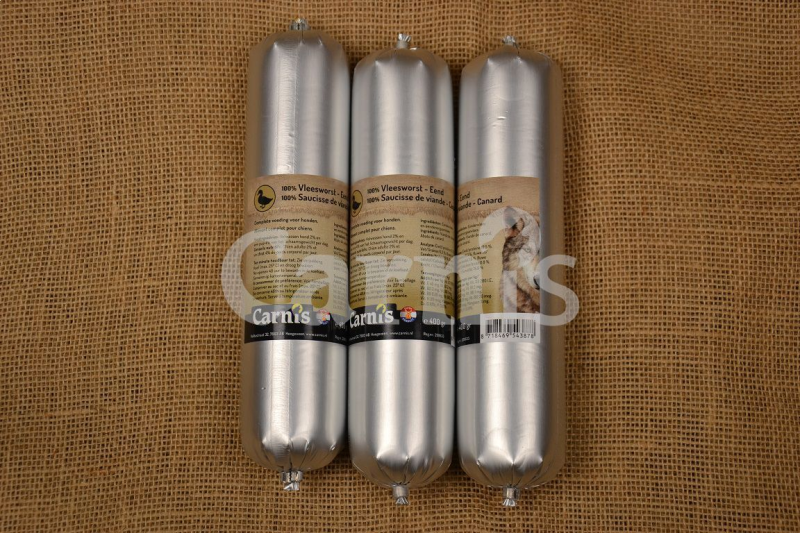 Carnis houdbare vleesworst eend 400 gram