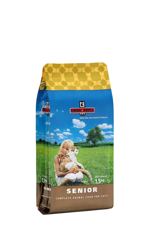 Casa Fera kattenvoer Senior 1,5 kg.