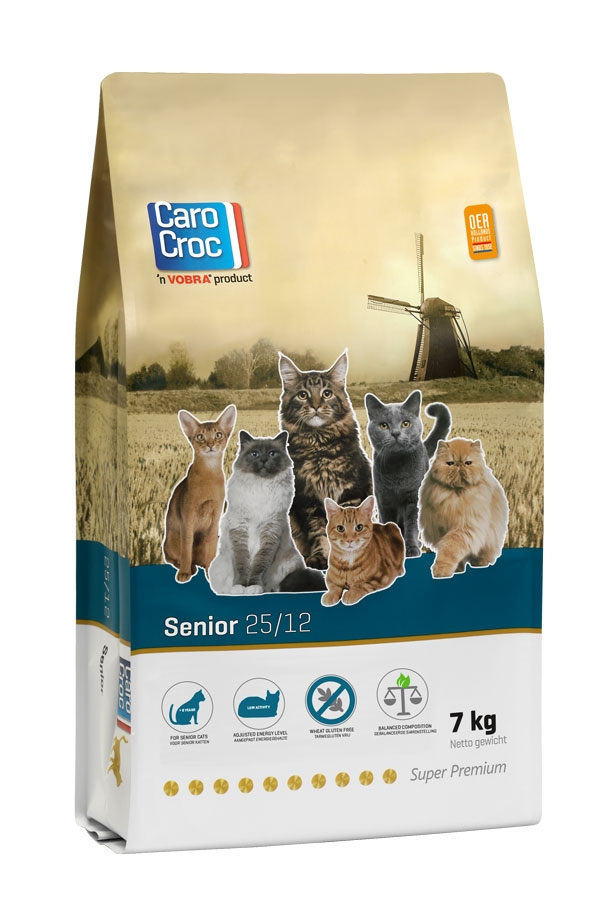 Carocroc Kat Senior 25/12 7 kg.