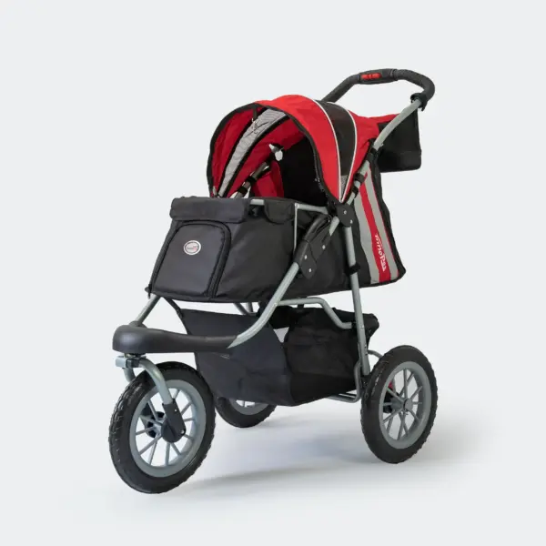 Innopet hondenbuggy EFA-Black/Red ECO