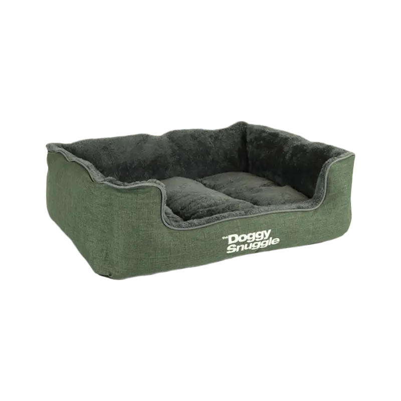 Doggy Bagg Snuggle Donkergroen XL 100 x 80 x 25 cm