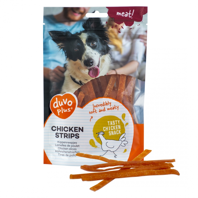 Duvo+ Meat Kipstrips 80 gram