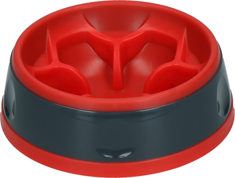 Eat Slow Live Longer anti schrokbak Amaze Flower M Rood