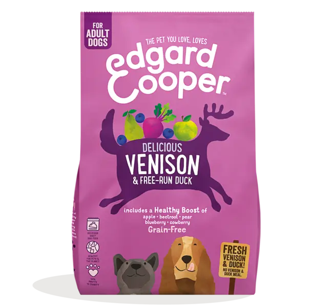Edgard & Cooper Adult Venison & Free-Run Duck 7 kg