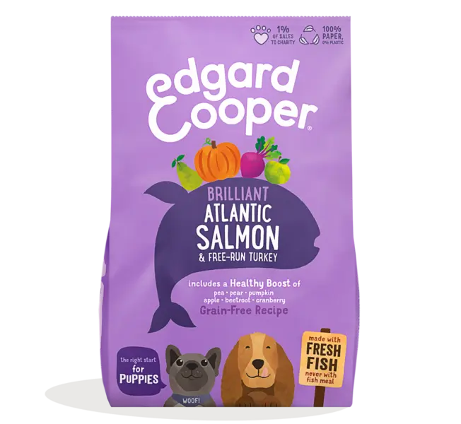 Edgard & Cooper Puppy Atlantic Salmon & Free-Run Turkey 7 kg