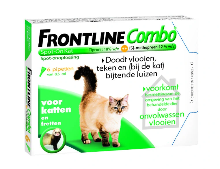 Frontline Combo Kat 6 pipetten