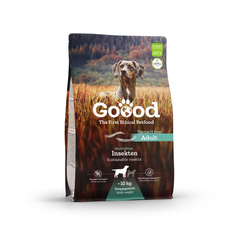 Goood hondenvoer Adult Duurzame Insecten 1,8 kg