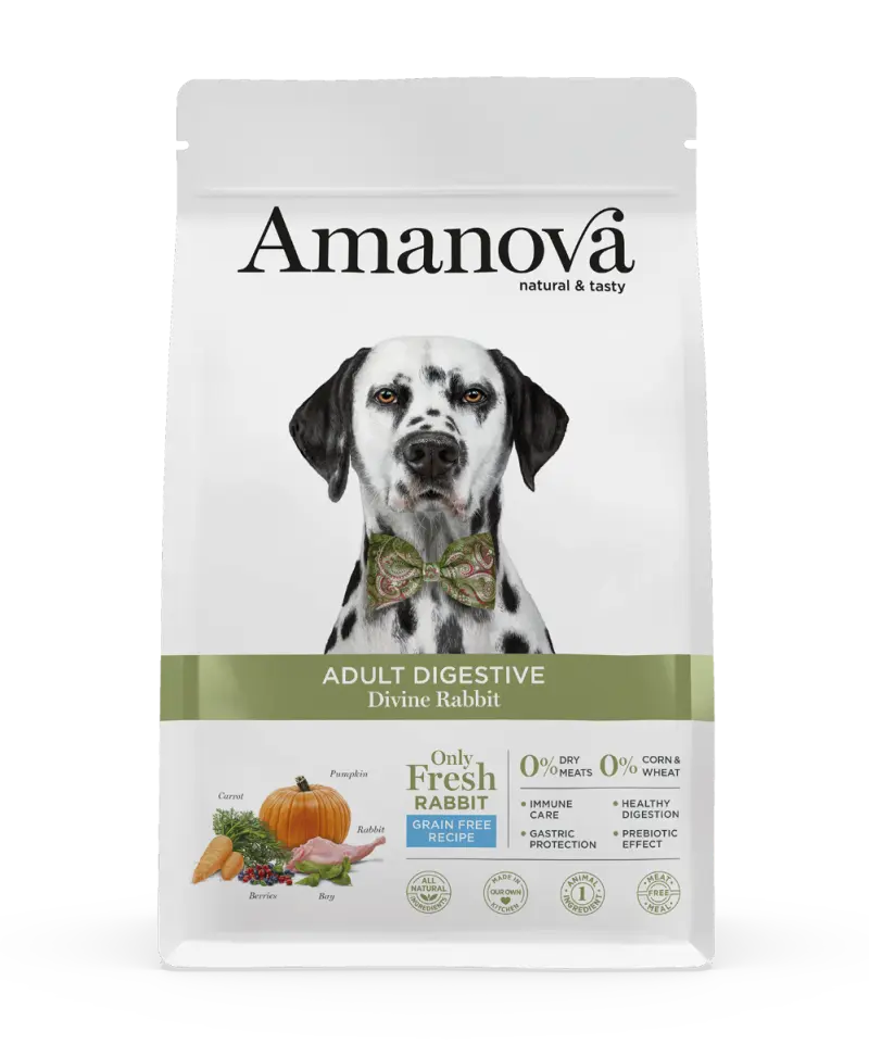 Amanova Dog Adult Digestive Divine Rabbit Grain Free 2 kg