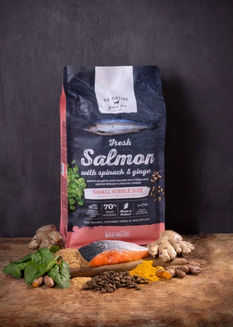 Go Native Grain Free Small Breed Dog Salmon with Spinach & Ginger 4 kg