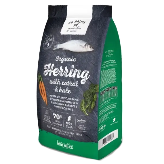 Go Native Grain Free Dog Herring with Carrot & Kale 4 kg
