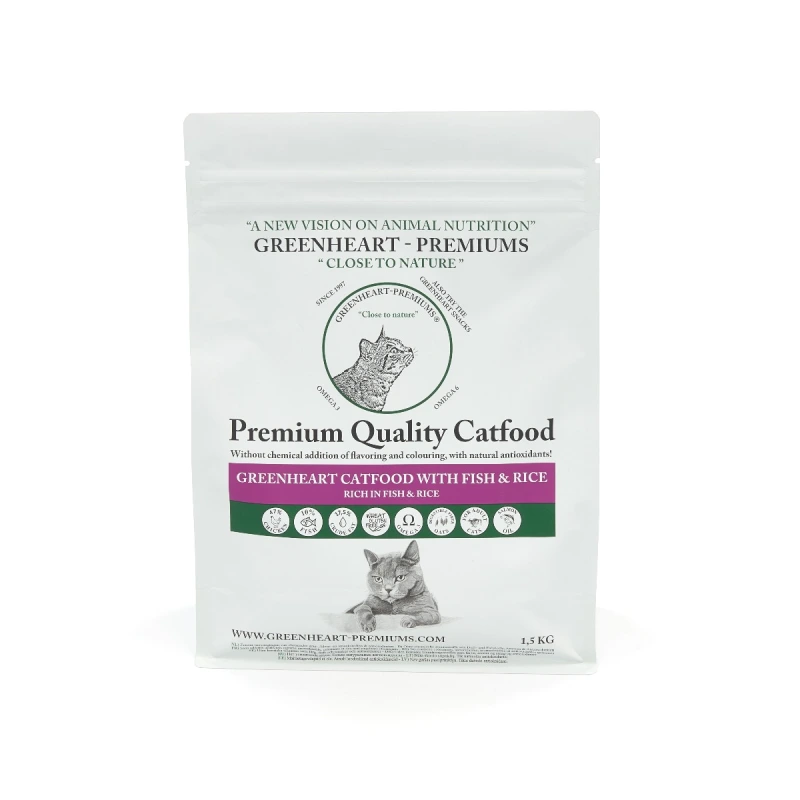 Greenheart kattenvoer Vis 4 kg