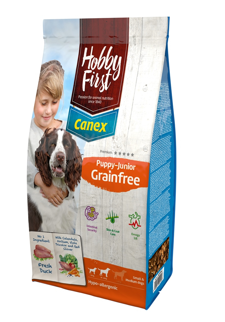 Hobby First Canex Puppy/Junior Grainfree 12 kg