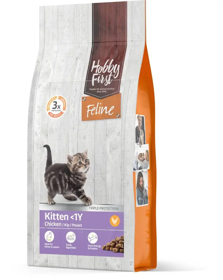 Hobby First Feline kattenvoer Kitten < 1 jaar 1,5 kg