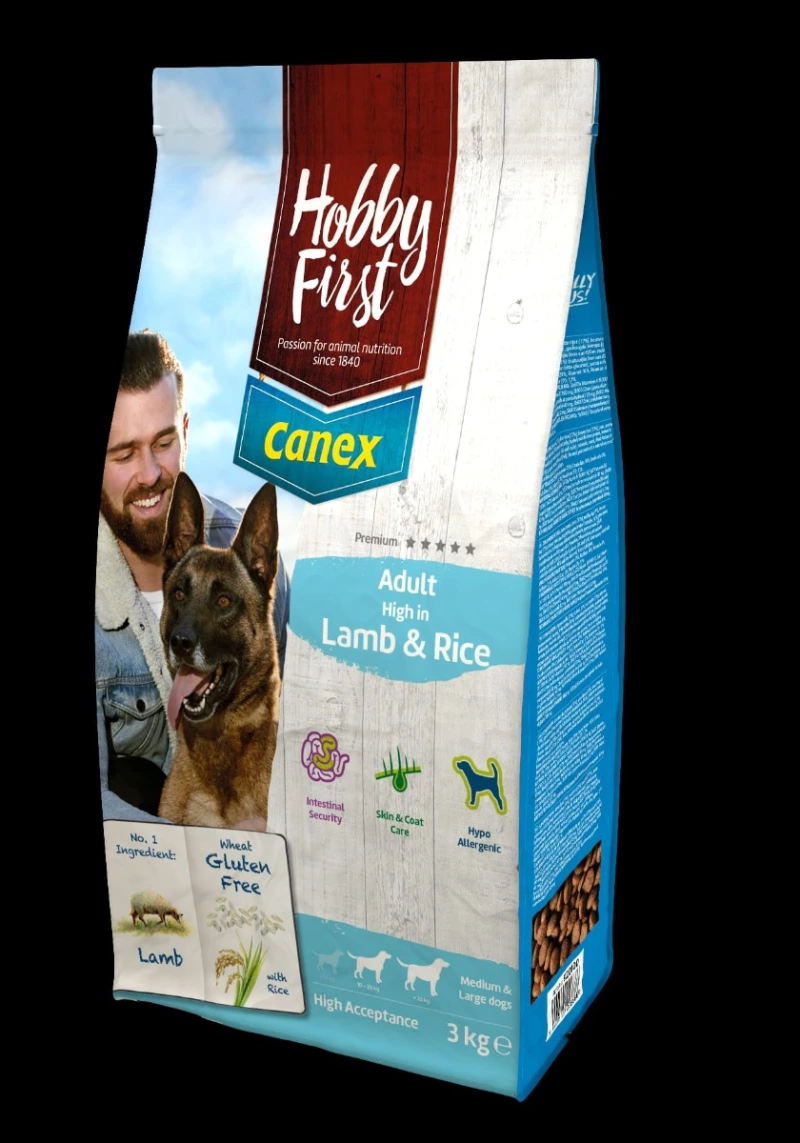 Hobby First Canex Adult Lamb & Rice 3 kg 