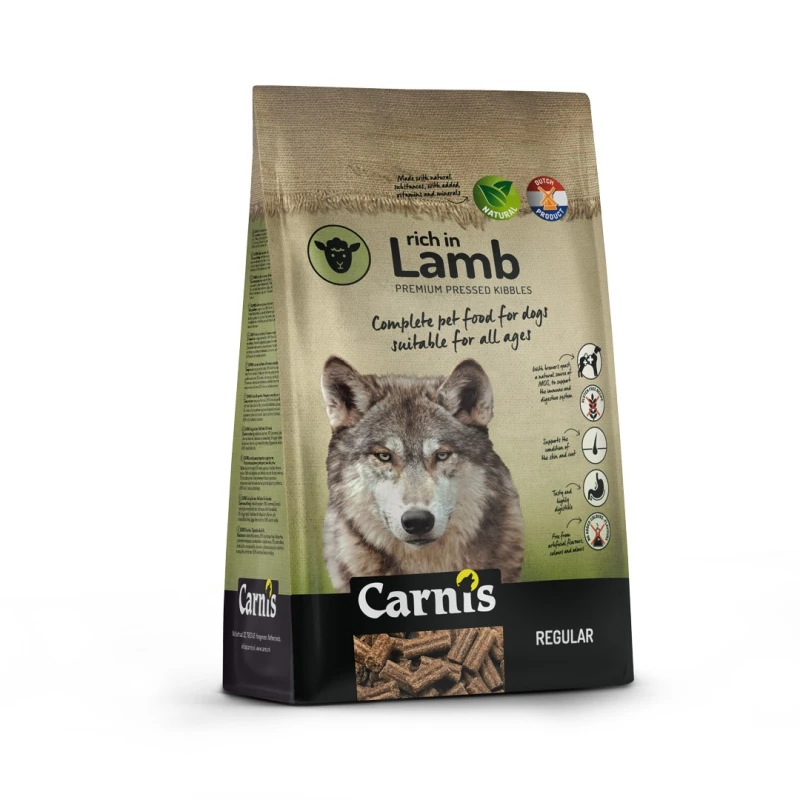Carnis Lamb Regular geperst hondenvoer 4 kg