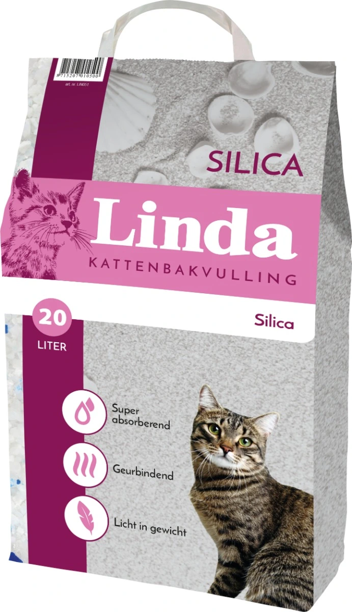 Linda kattenbakvulling Silica 20L