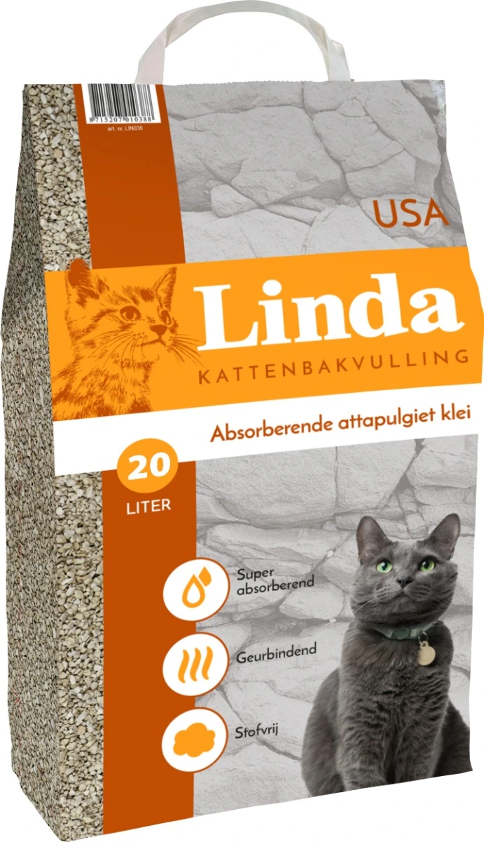 Linda kattenbakvulling USA 20L