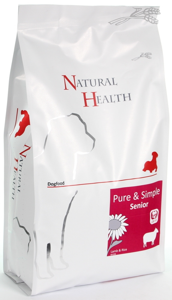 Natural Health hondenvoer Senior Lam 12,5 kg