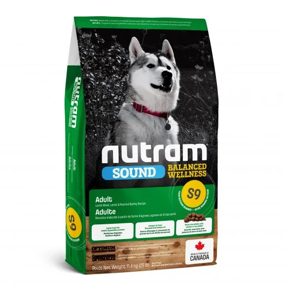 Nutram hondenvoer Adult Lam S9 11,4 kg