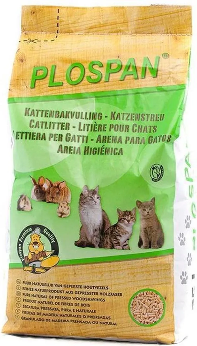 Plospan houtkorrel 20L