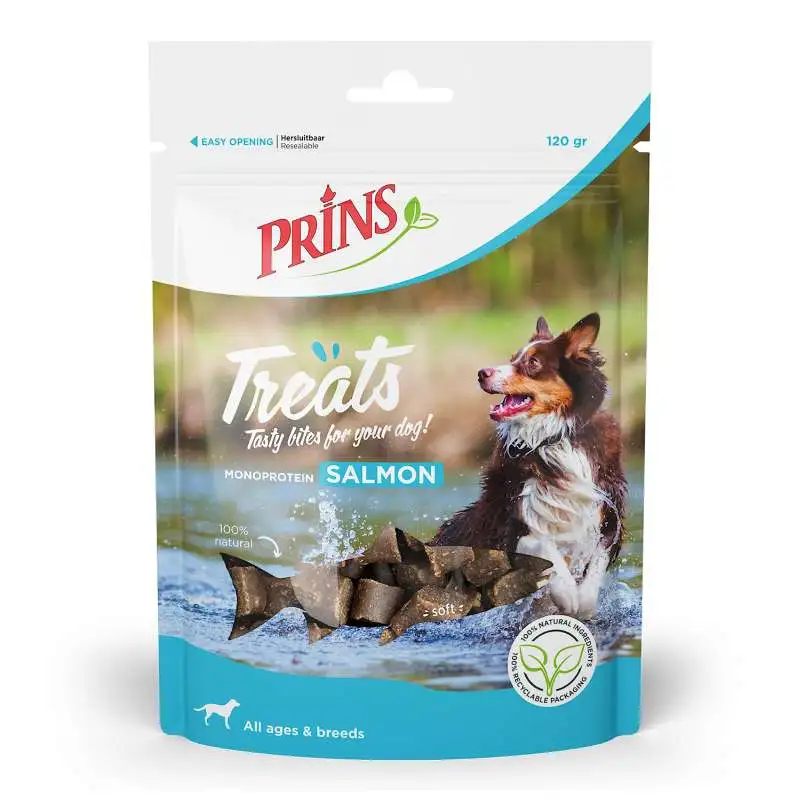 Prins Treats Dog Salmon 120 gram