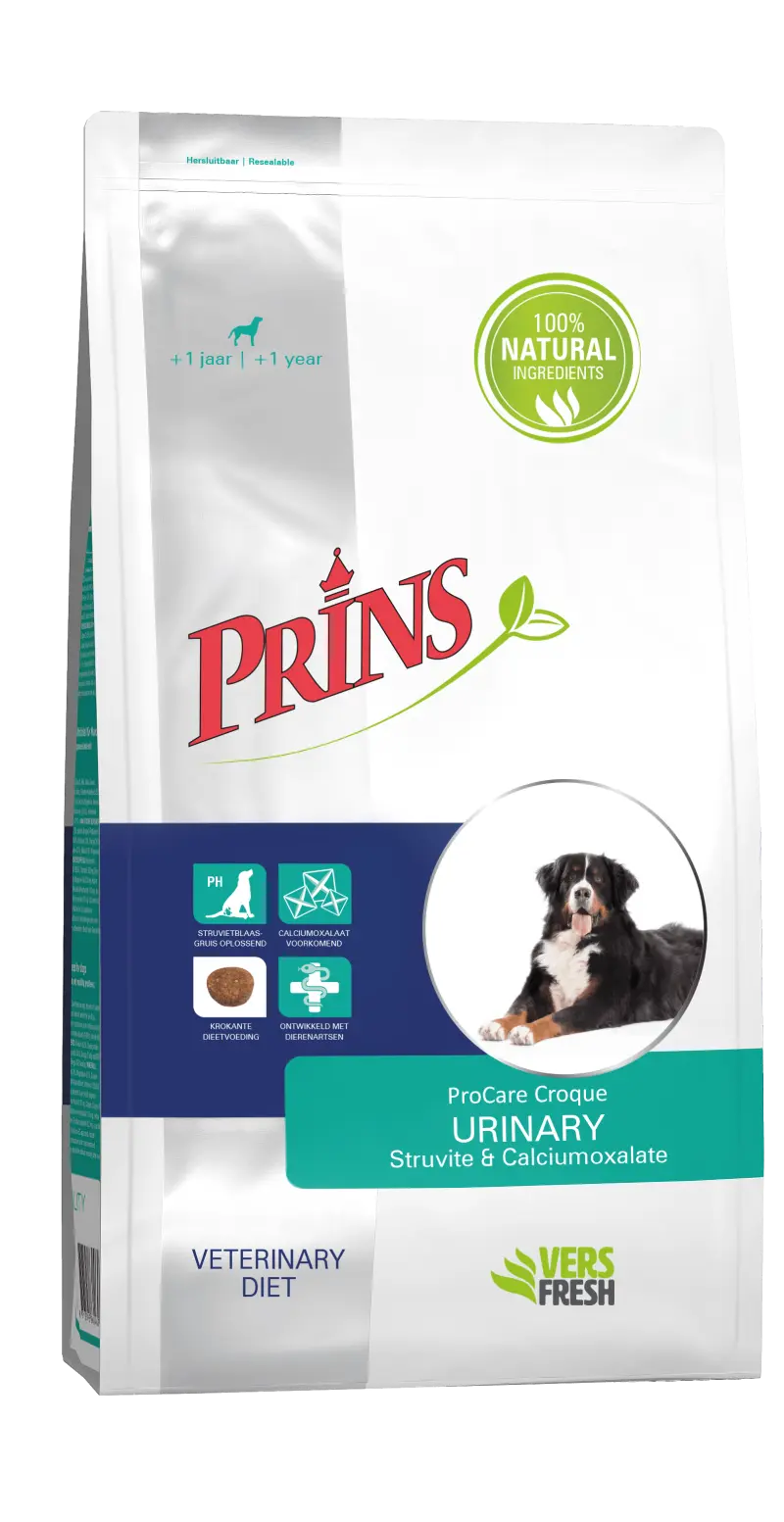 Prins ProCare Croque Dieetvoeding Urinary Struvite & Calciumoxalate 10 kg