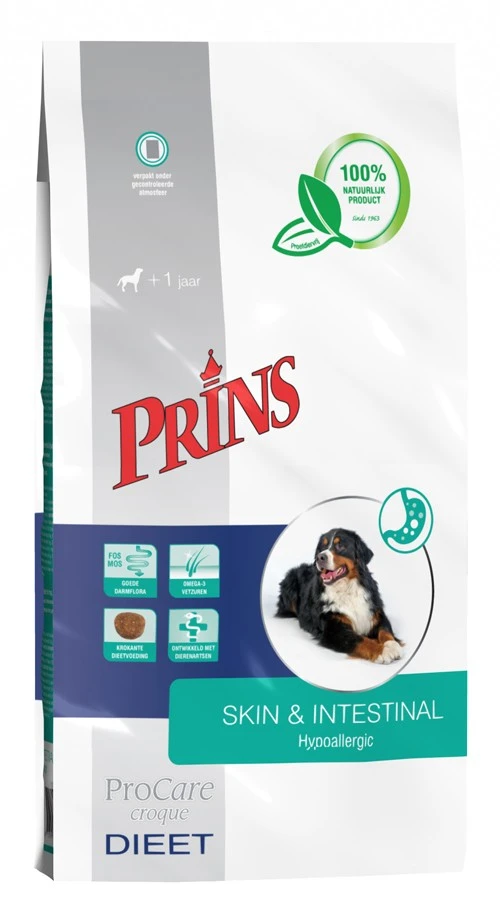 Prins ProCare Croque Dieetvoeding Skin & Intestinal Hypoallergenic 3 kg