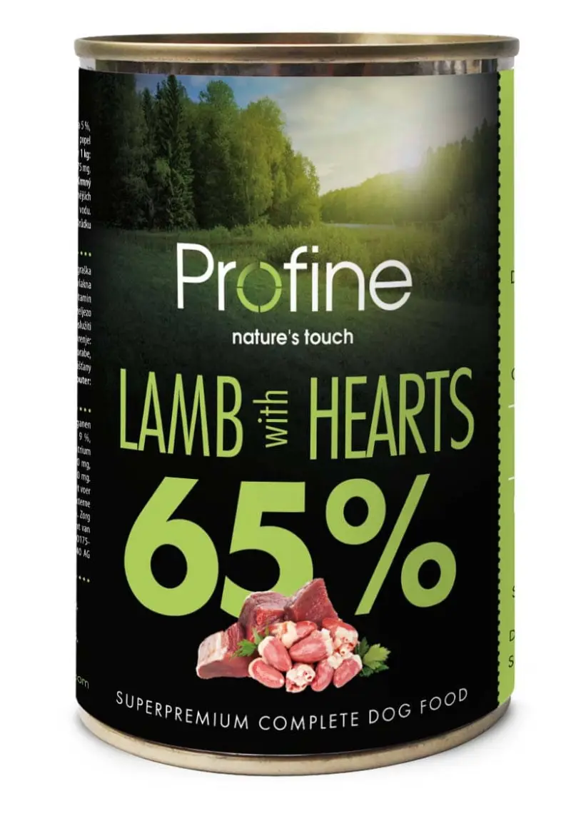 Profine Grain Free Pure Meat Lamb with Hearts 400 gram