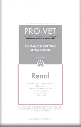 Pro-Vet Renal dieetvoeding 3 kg