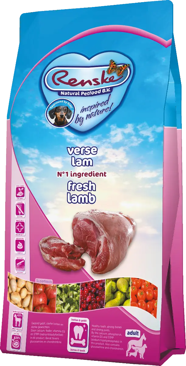 Renske Super Premium Lam Graanvrij 12 kg