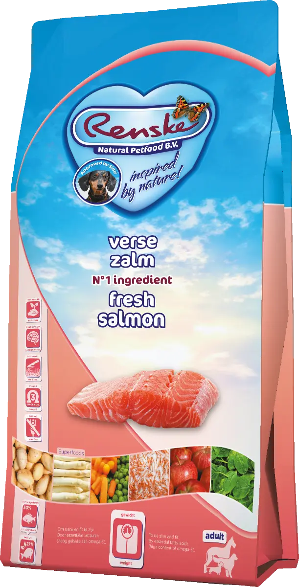 Renske Super Premium Zalm Graanvrij 12 kg