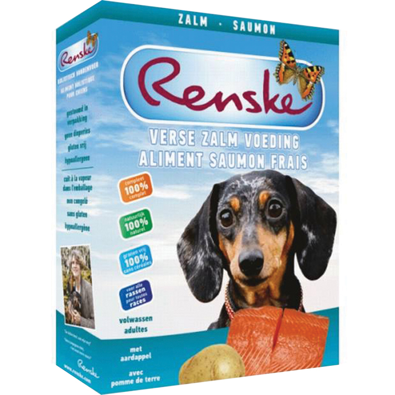 Renske Vers Vlees Zalm en Aardappel Graanvrij 395 gram