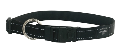 Rogz hondenhalsband Lumberjack XL Zwart