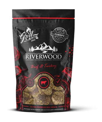 Riverwood hondensnack Grillmaster Beef & Turkey 100 gram