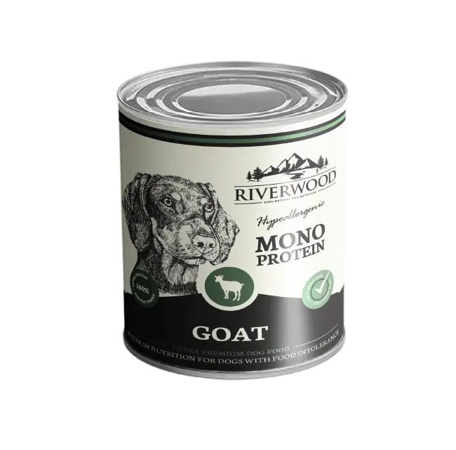 Riverwood natvoer Mono Protein Goat 400 gram