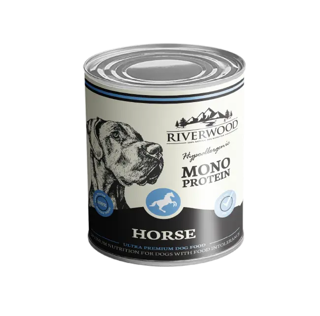 Riverwood natvoer Mono Protein Horse 400 gram