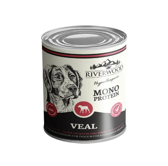 Riverwood natvoer Mono Protein Veal 400 gram