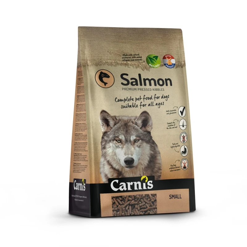 Carnis Salmon Small geperst hondenvoer 12,5 kg