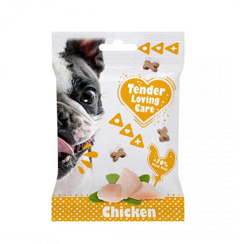 Duvo+ Tender Loving Care hondensnack kip 100 gram