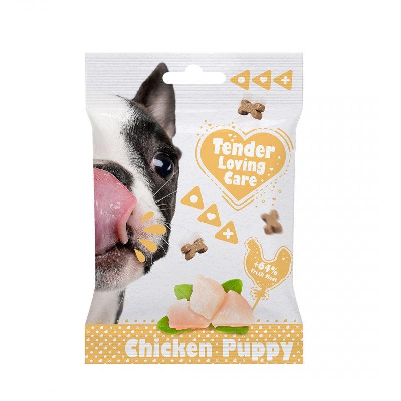 Duvo+ Tender Loving Care Puppy hondensnack kip 100 gram