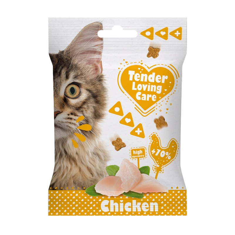 Tender Loving Care kattensnack Kip 50 gram